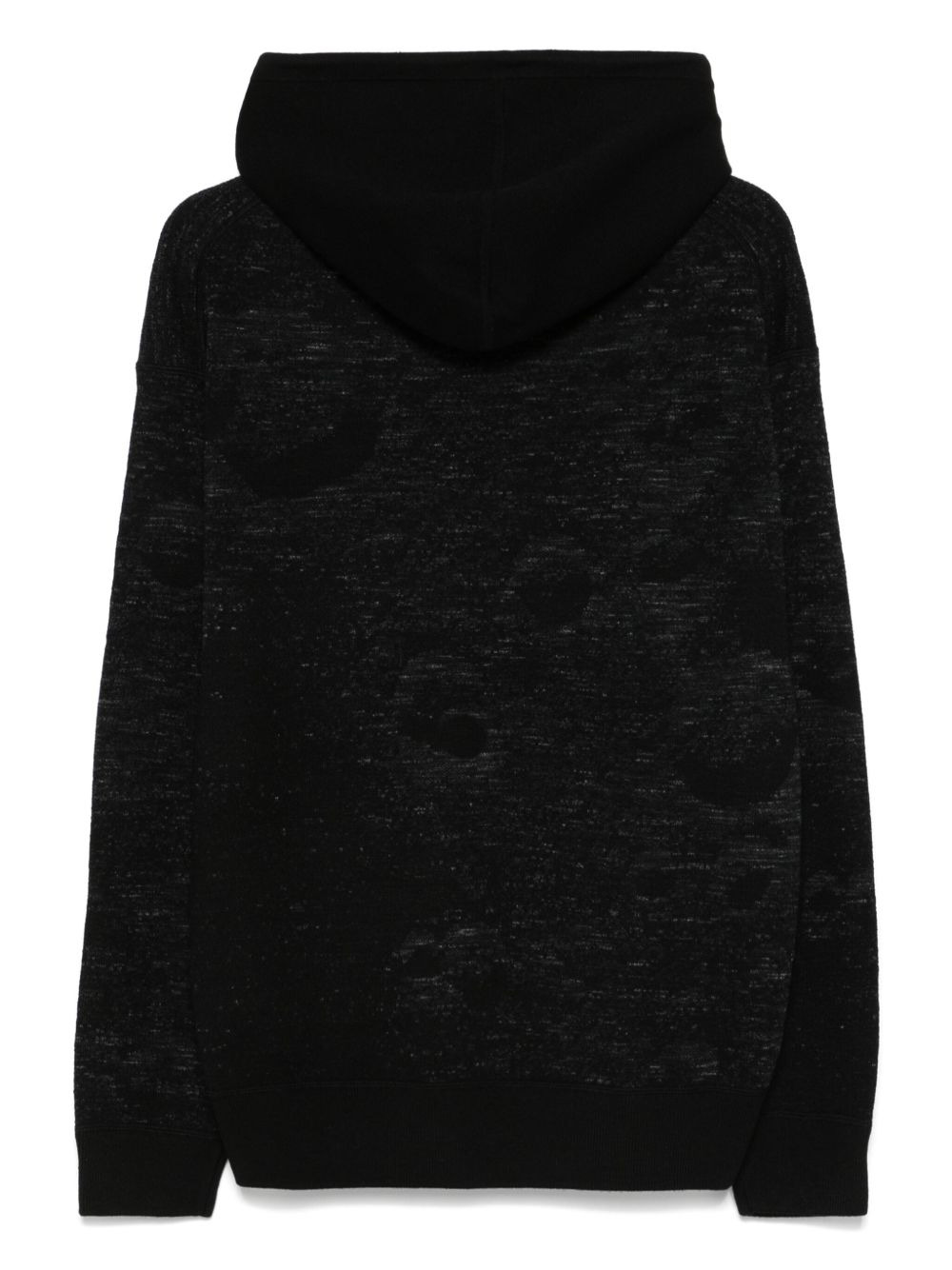 mélange hoodie - 2