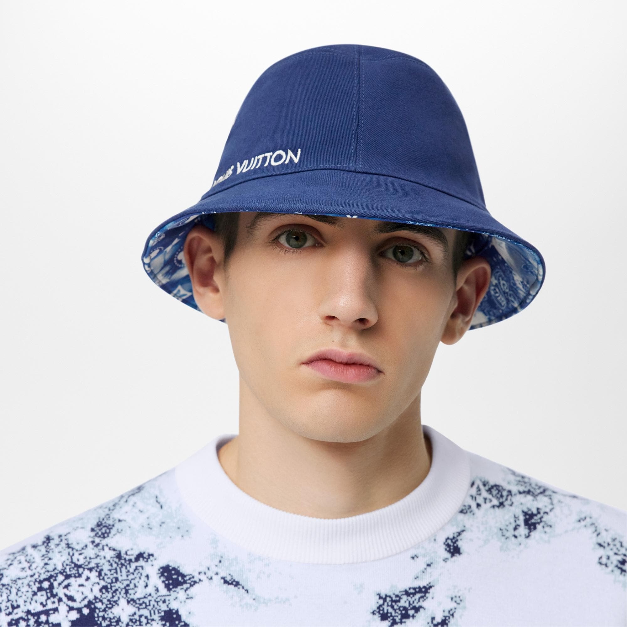Monogram Bandana Bucket Hat - 4