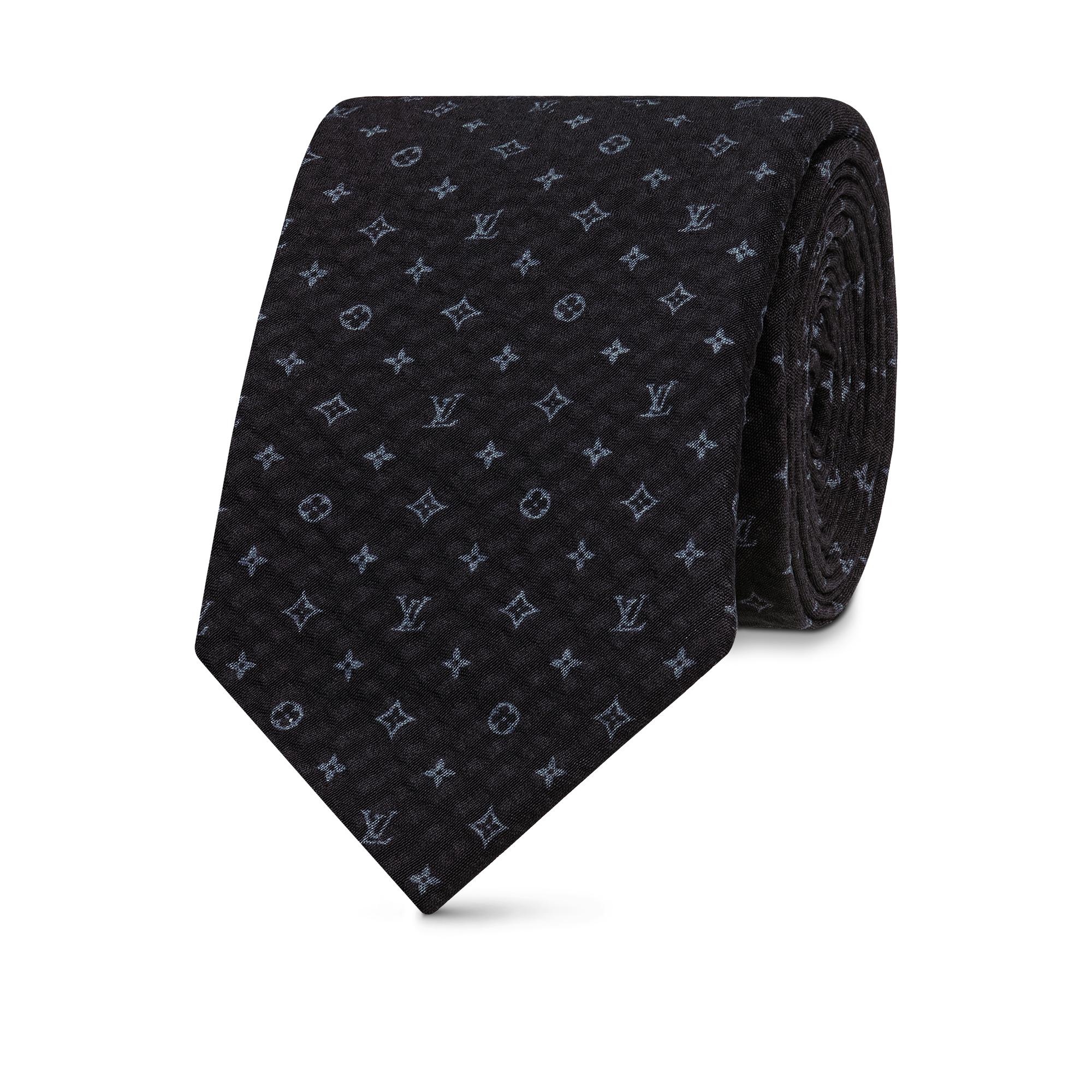 Monogram Relief Tie - 5