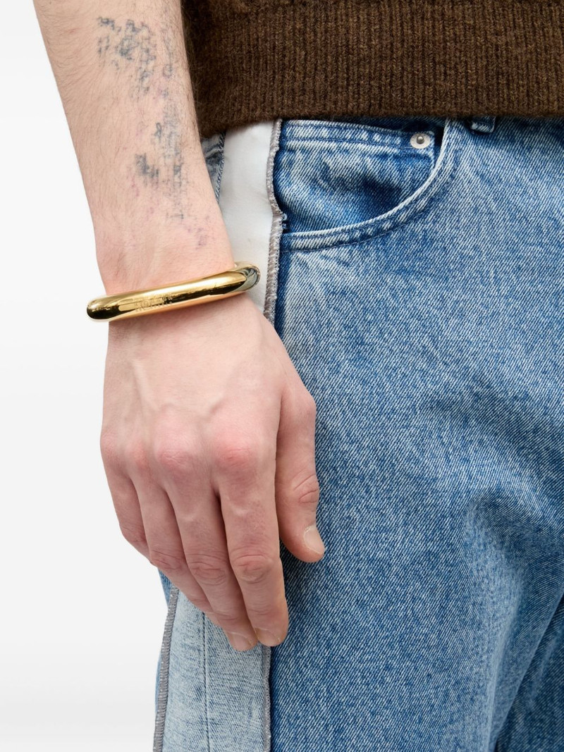 MM6 Maison Margiela polished-finish bangle outlook