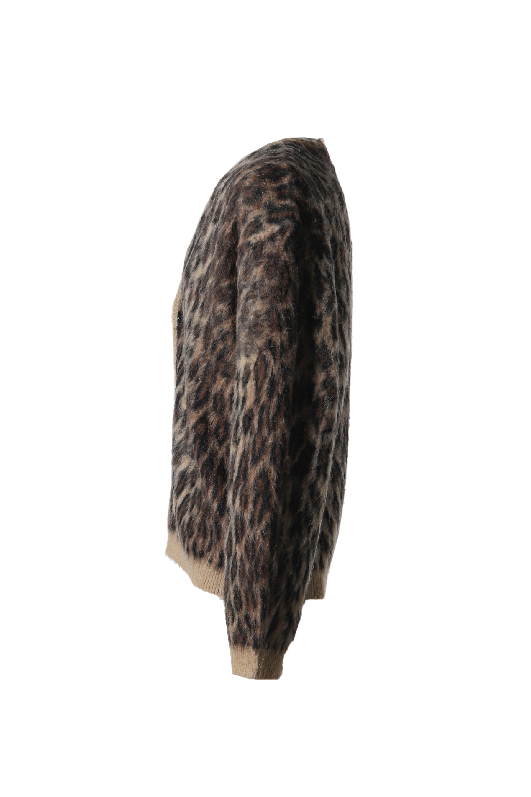 MOHAIR CARDIGAN / LEOPARD - 3