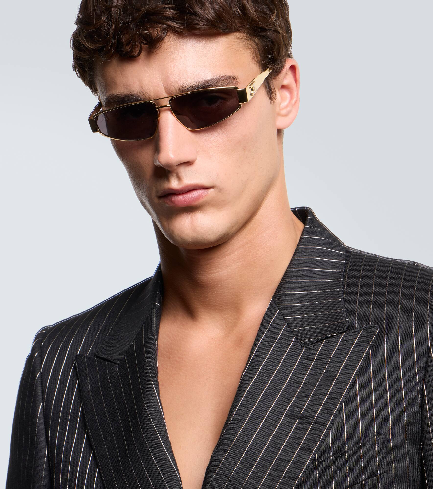 Triomphe Metal 05 rectangular sunglasses - 2