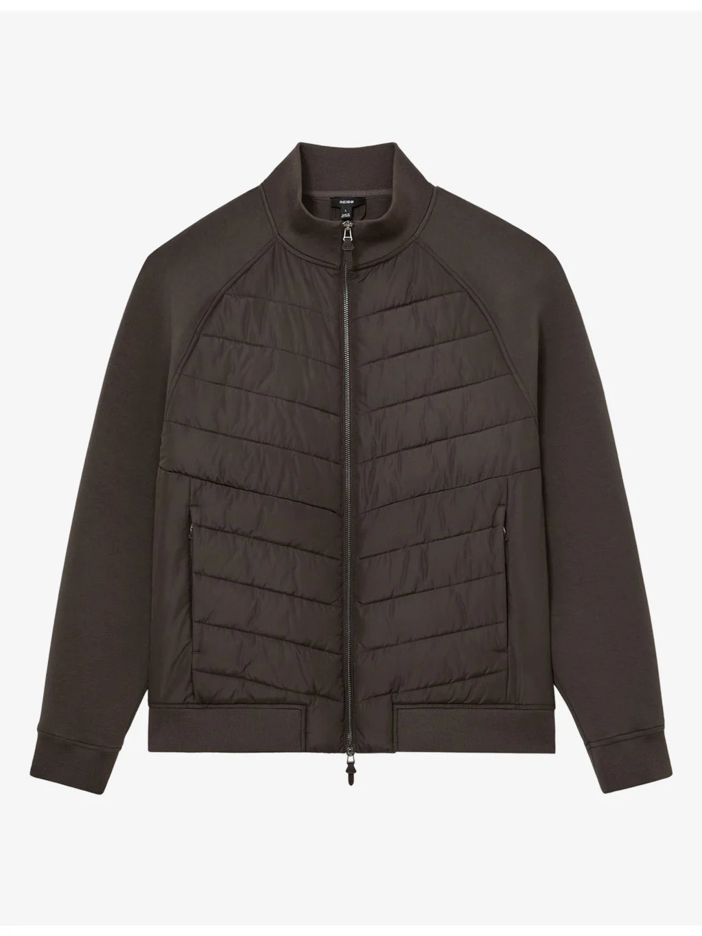 Calvorn Hybrid Quilted-Body Cotton-Blend Jacket - 1