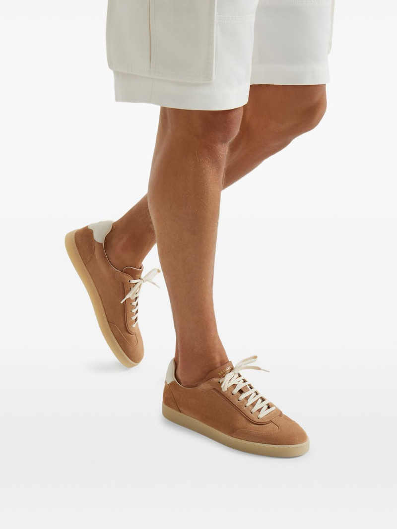Brunello Cucinelli suede sneakers outlook