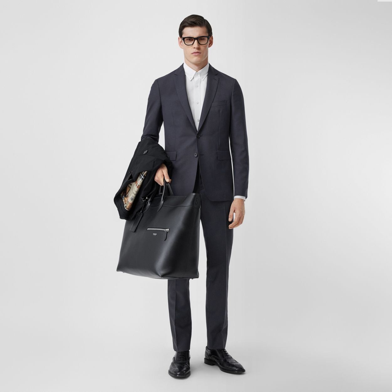 Slim Fit Wool Mohair Suit - 2