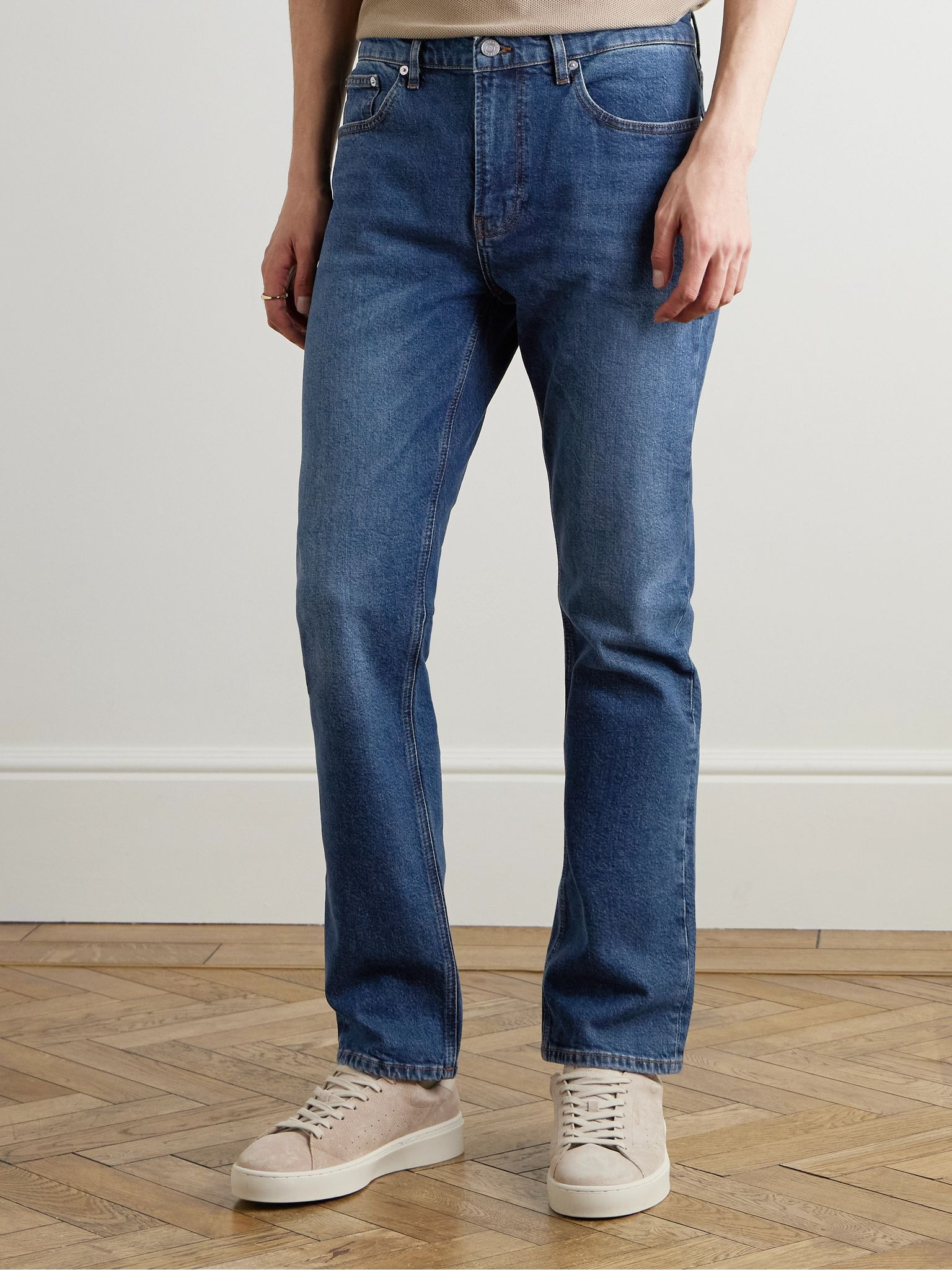The Modern Straight-Leg Jeans Blue - 3