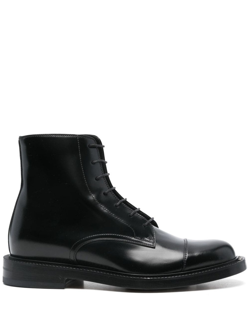 lace-up boots - 1