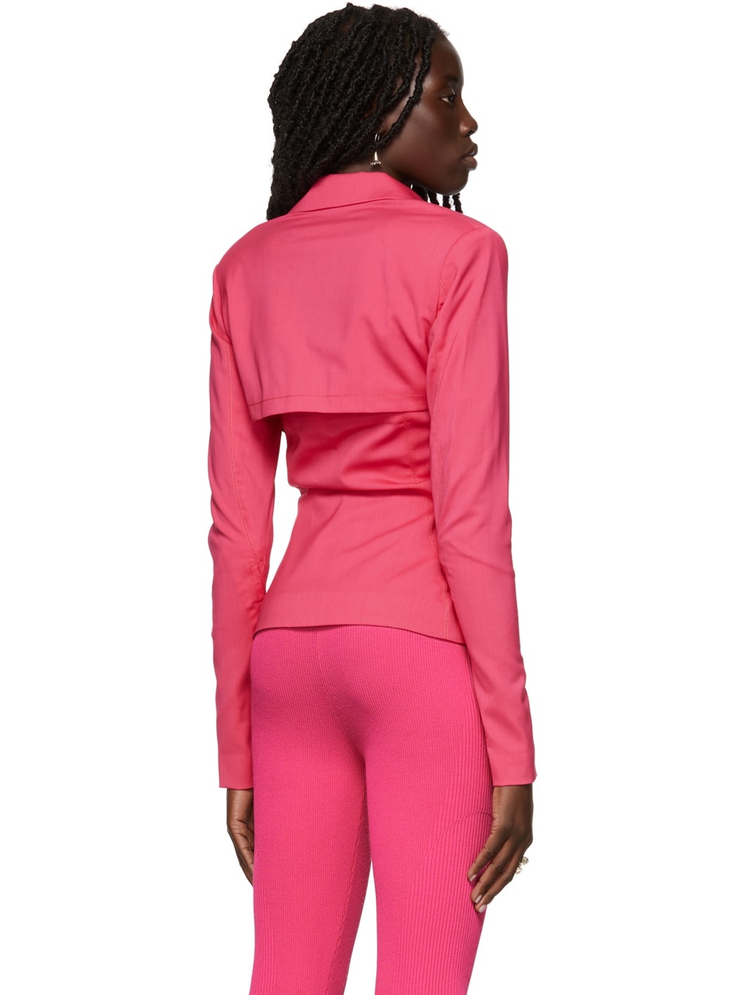 Pink La Montagne 'La Veste Obiou' Blazer - 3