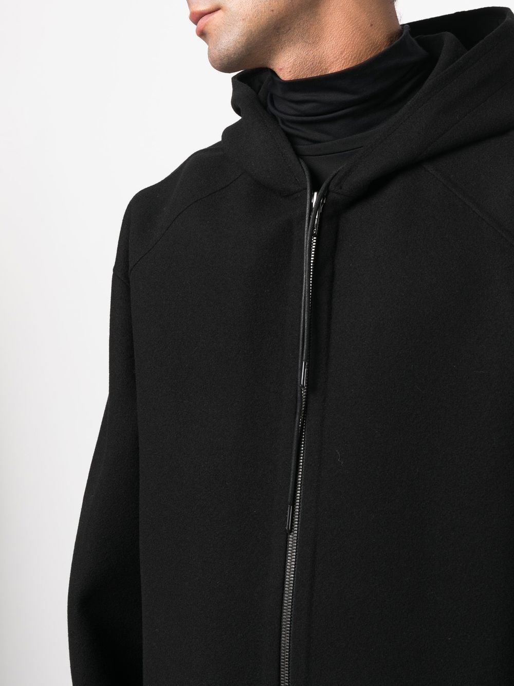 zip-up hooded jacket - 5