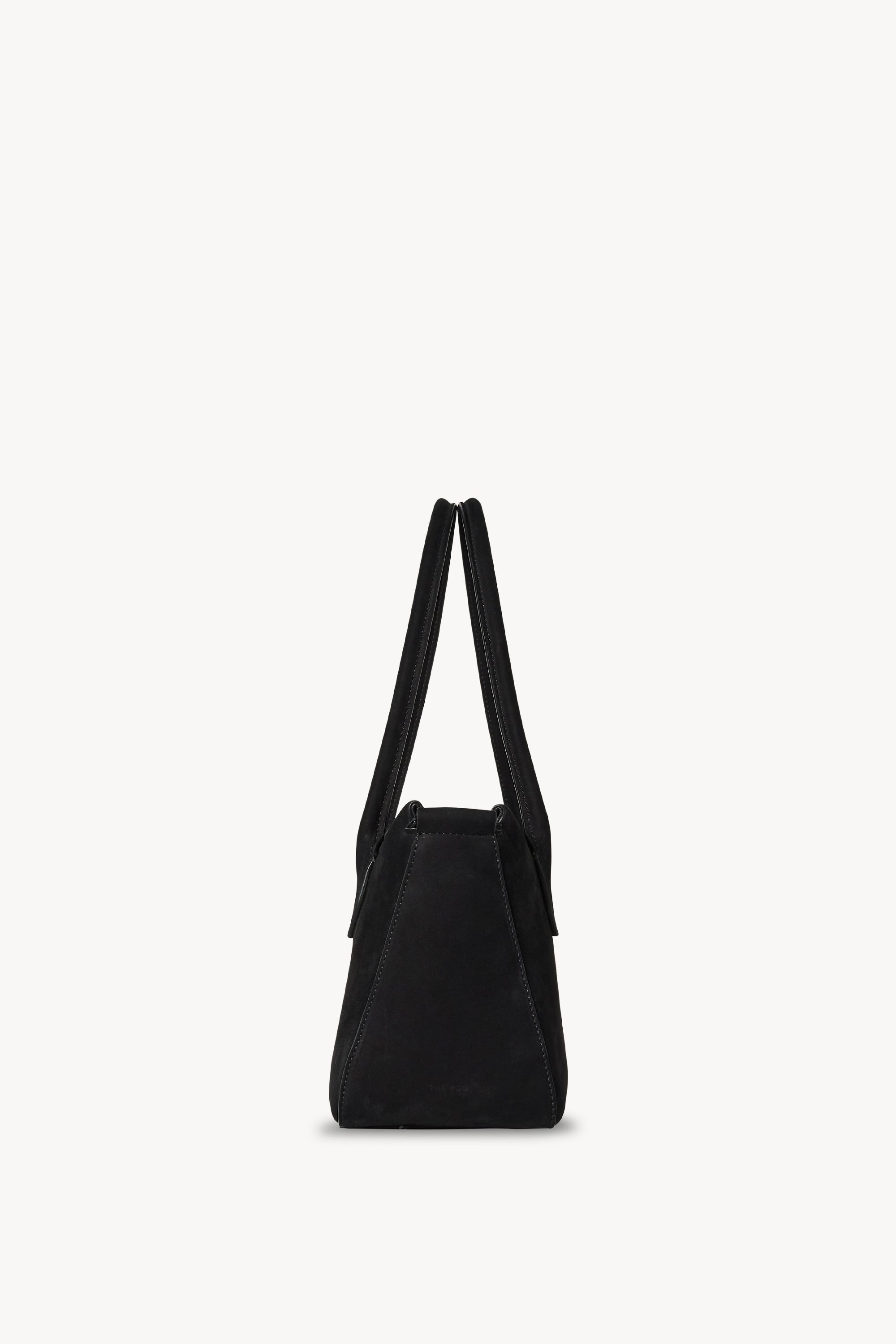 E/W Top Handle Bag in Leather - 3