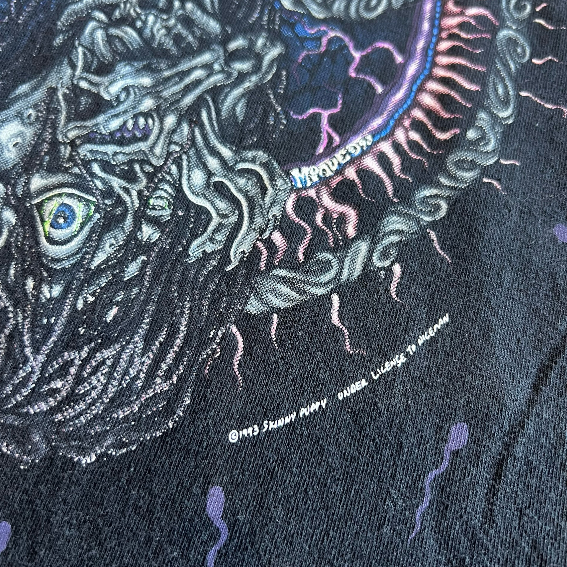 Final Blow - Vintage Skinny Puppy 1993 Band T-Shirt SZ L - 3