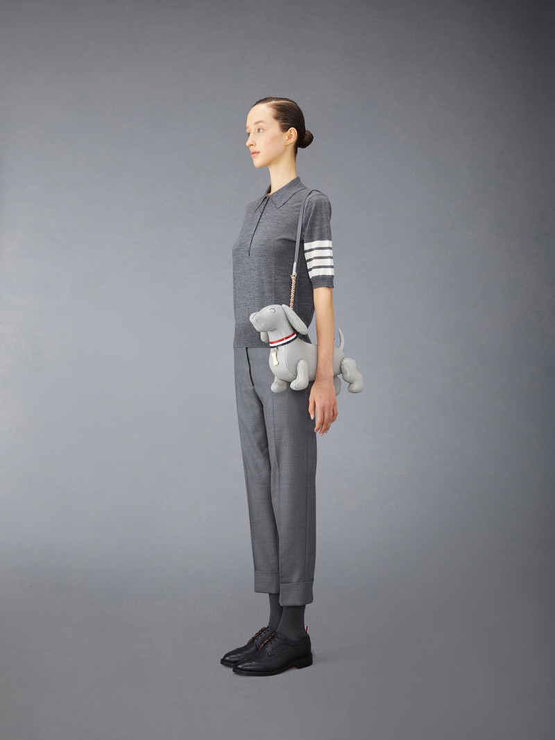 MINI HECTOR CHAIN BAG IN PEBBLE GRAIN 4