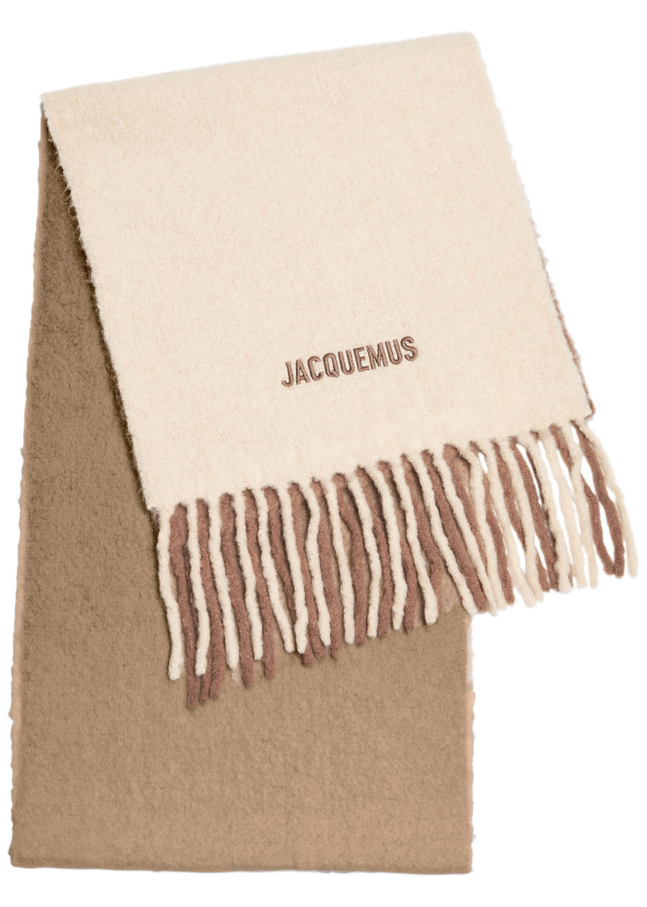 Jacquemus Le Moisson Dégradé Alpaca-blend Scarf - 1