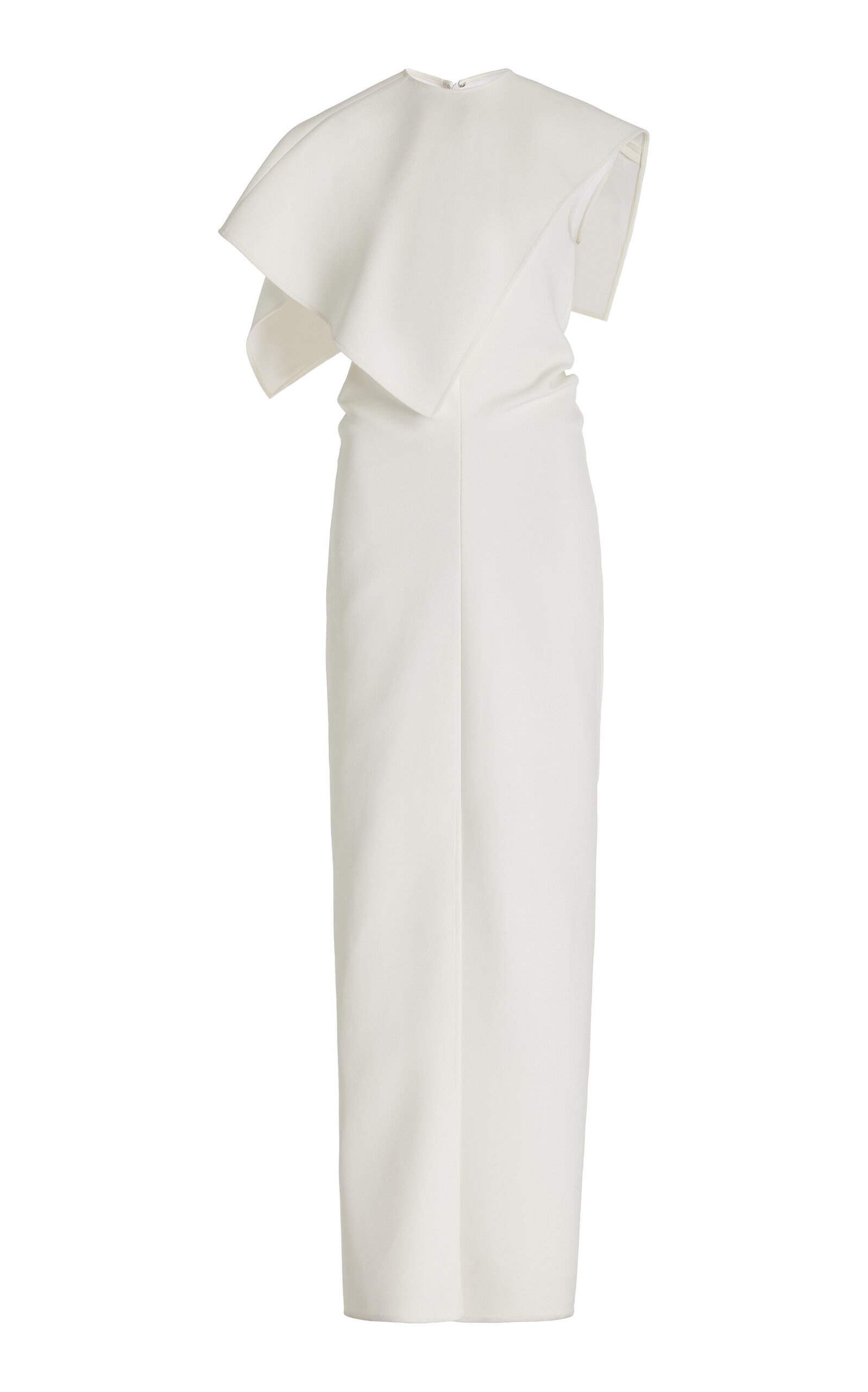 Selene Bi-Stretch Slip Side Maxi Dress white - 1