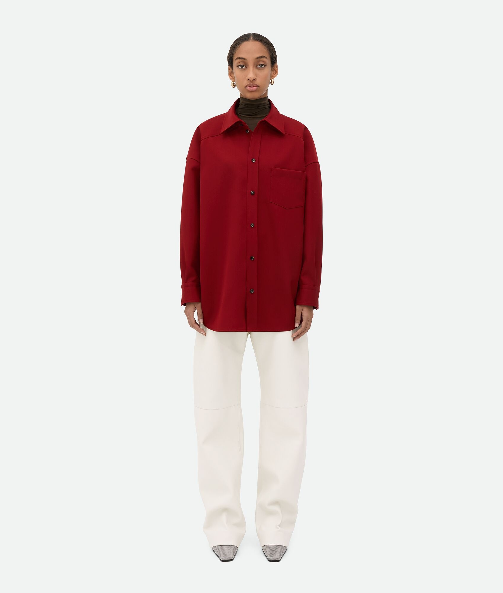 Wool Twill Shirt - 1