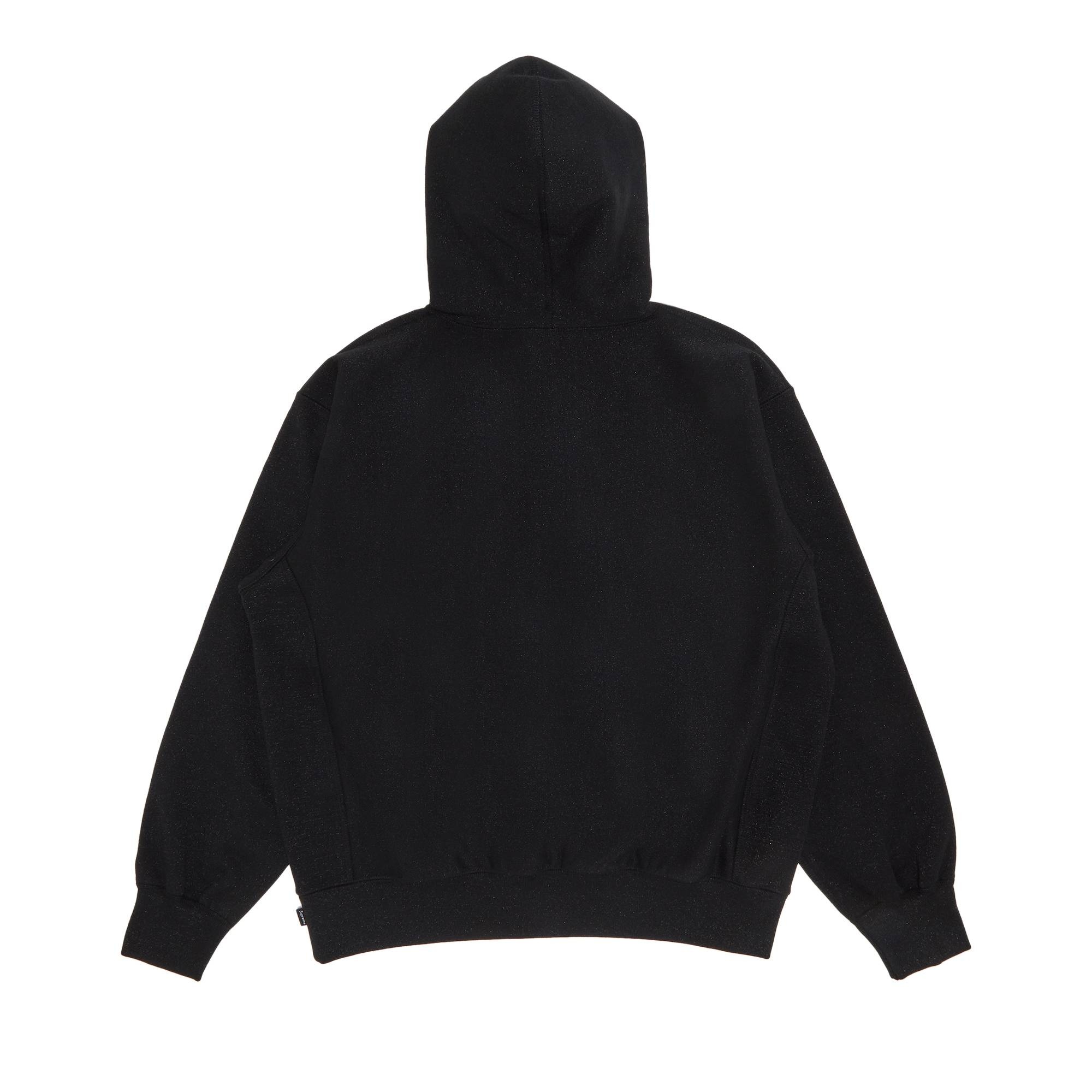 Supreme Glitter Arc Hooded Sweatshirt 'Black'