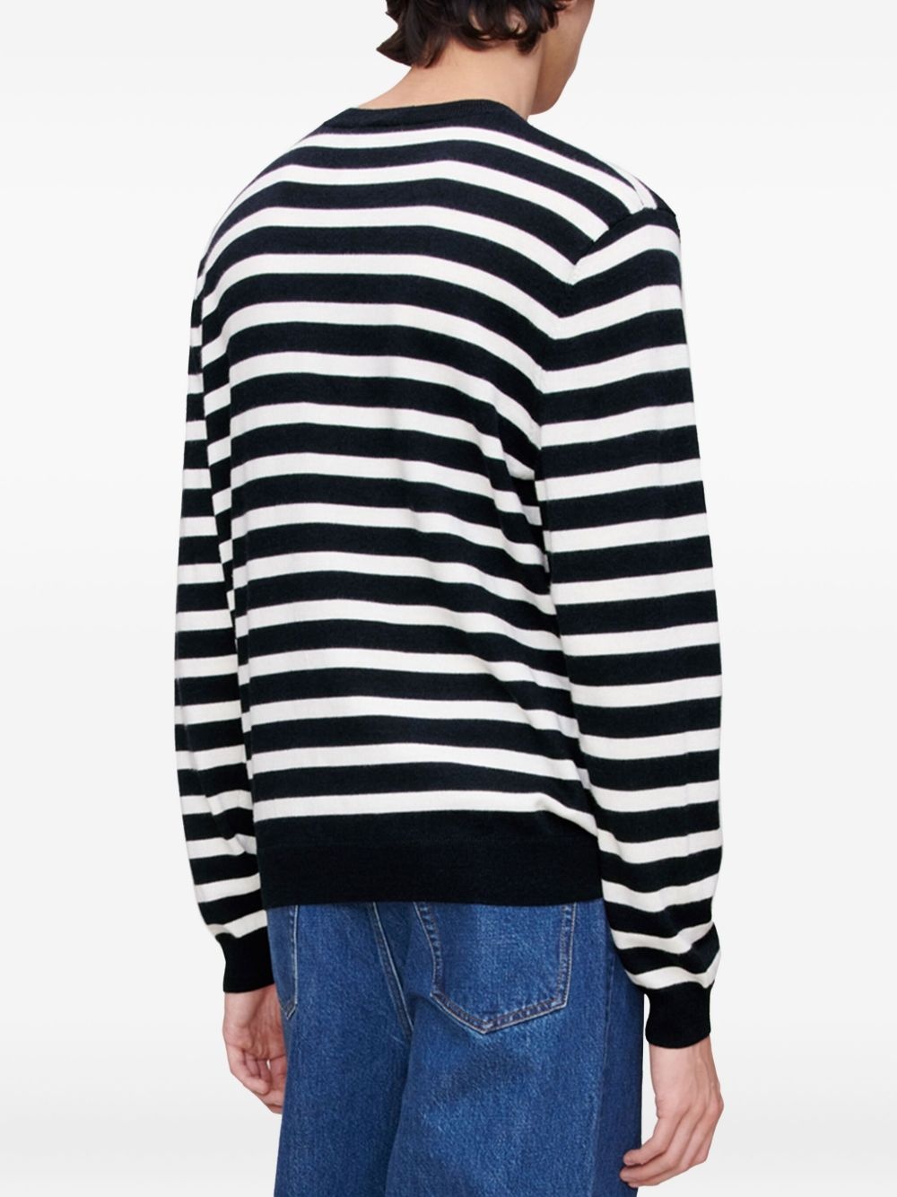 striped sweater - 4