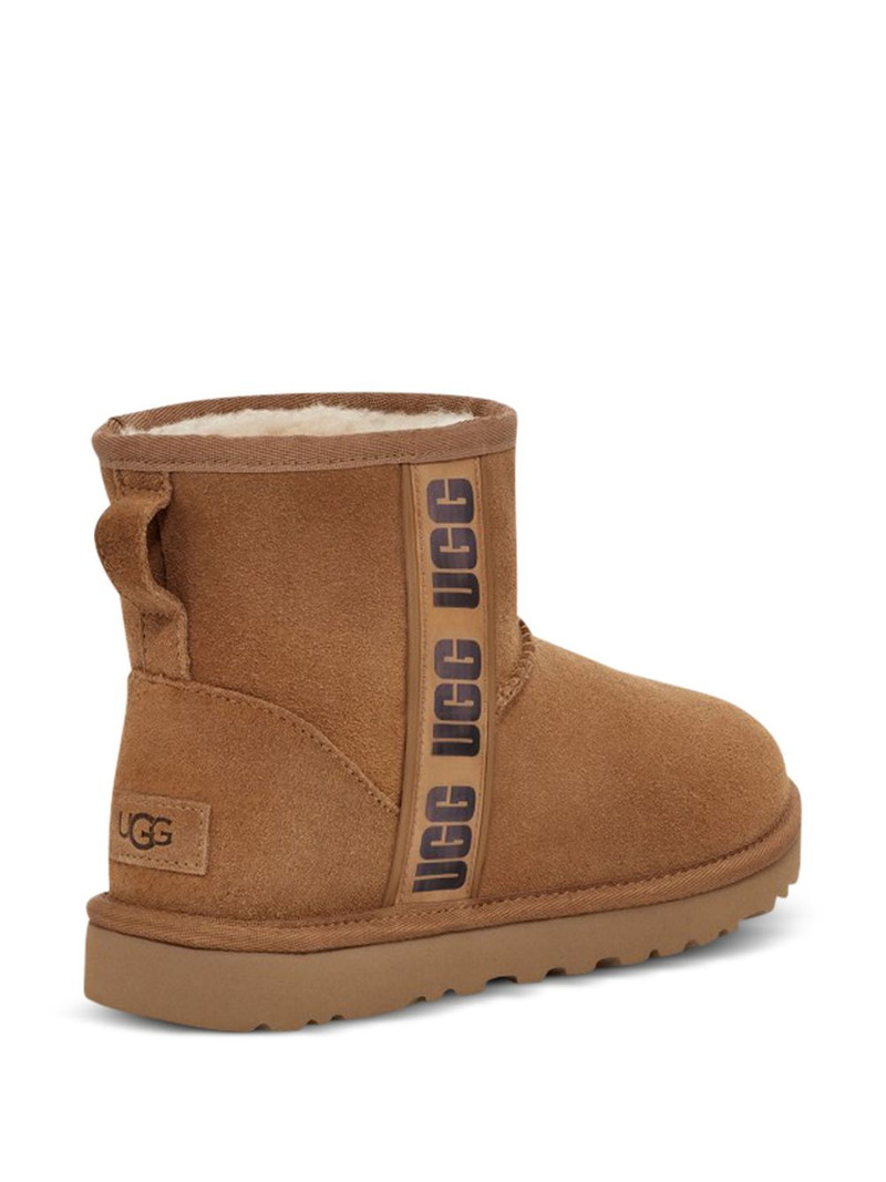 UGG Classic suede logo-detail ankle boots outlook