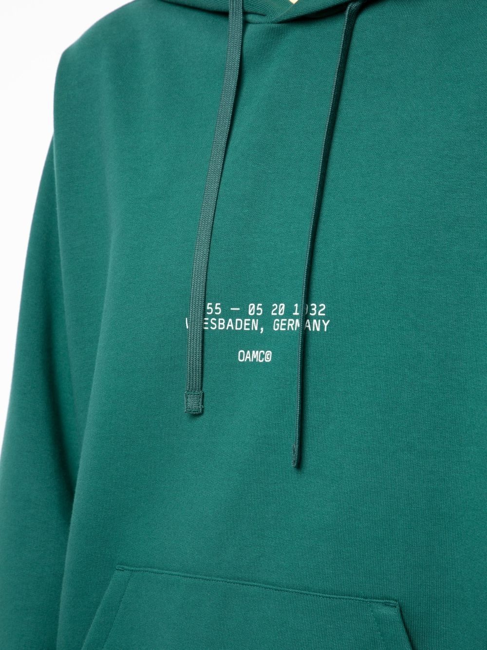 logo-print detail hoodie - 5