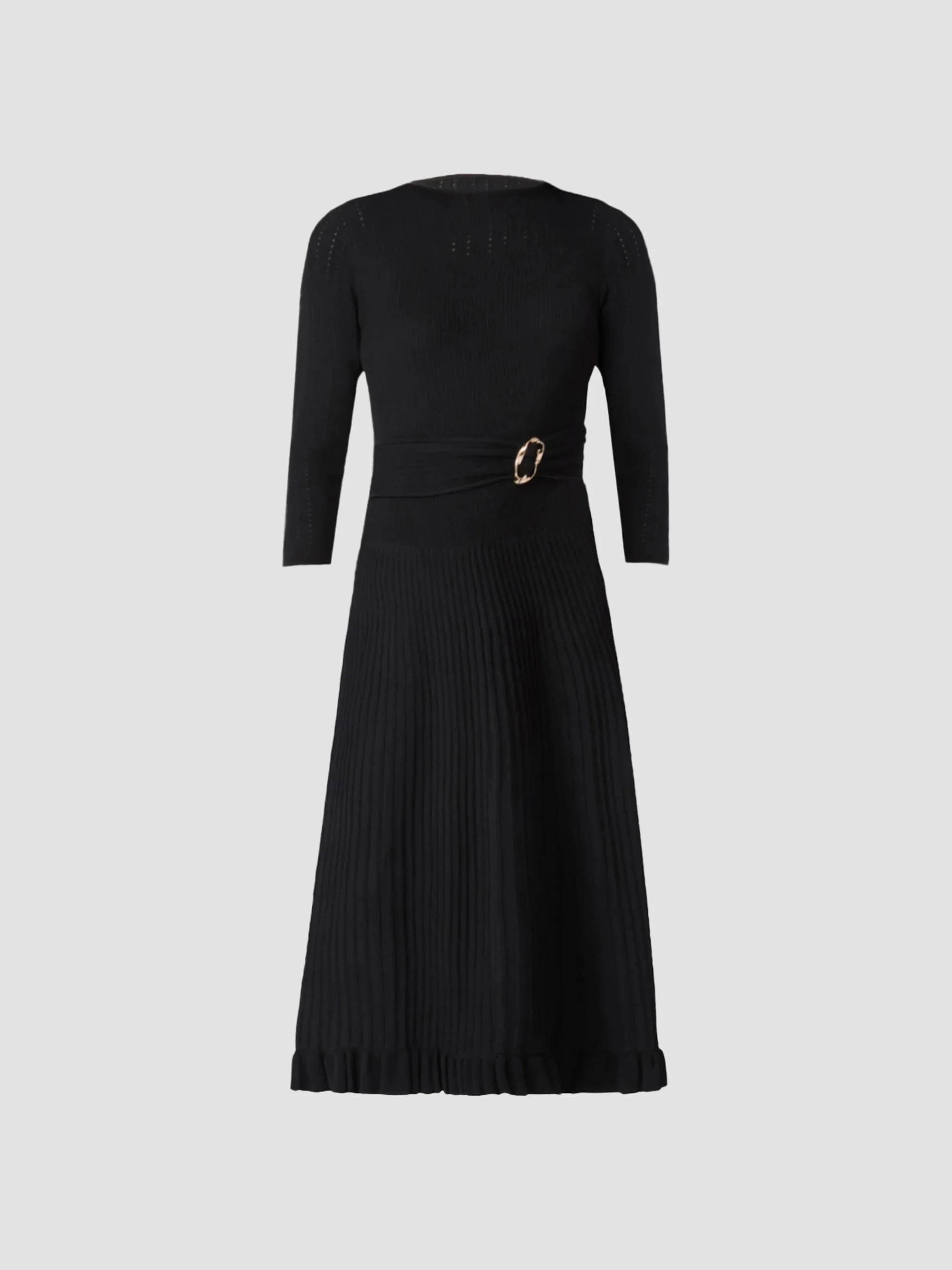 Women's Effie Mid Sweaterdress - Jet - 1
