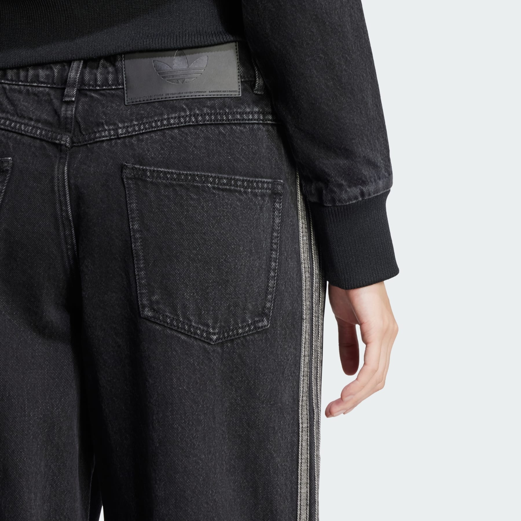Adicolor Denim 3-Stripes Track Pants - 6