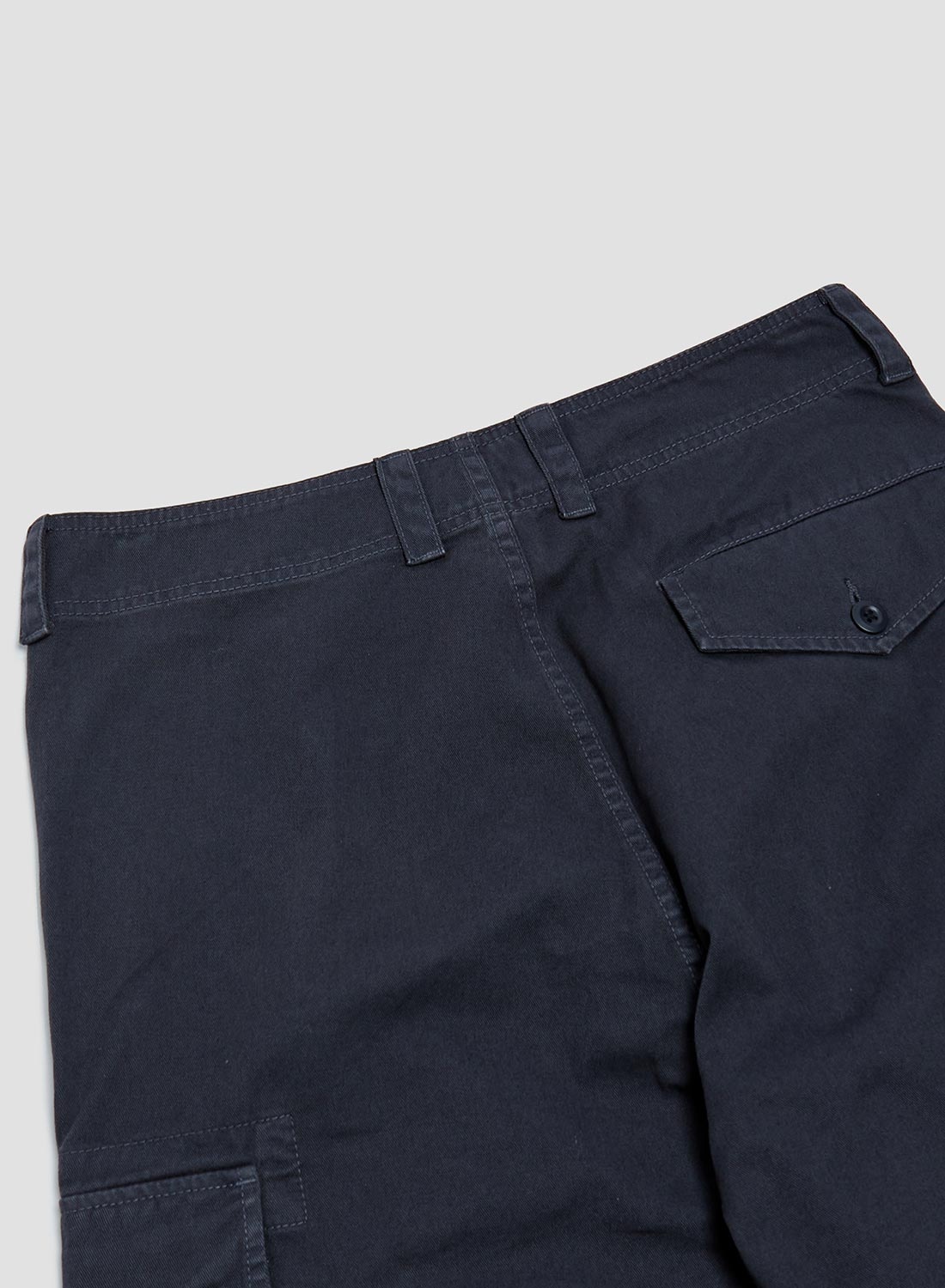 Dutch Pant Cotton Twill in Black Navy - 9