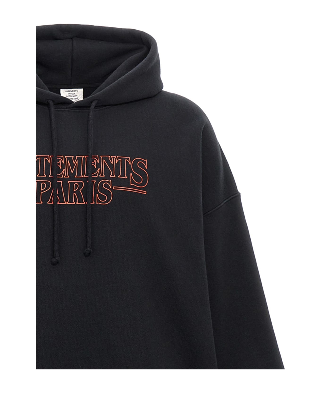 'vetements Paris Logo' Hoodie - 3