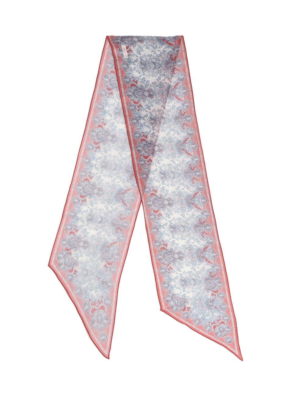 SILK COTTON NECK SCARF - 3