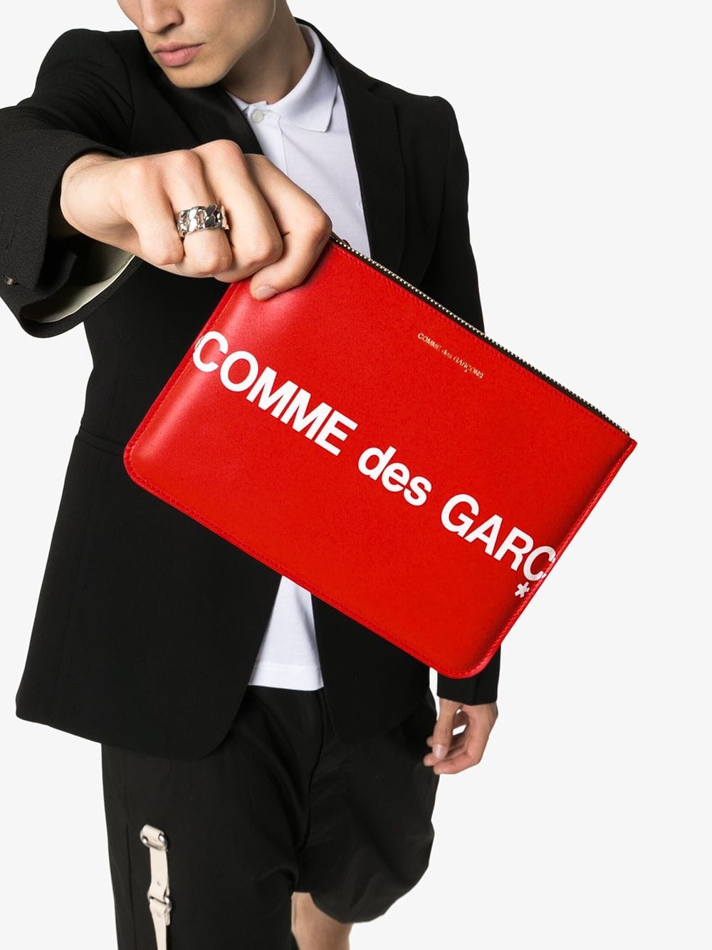LOGO PRINTED POUCH - 2