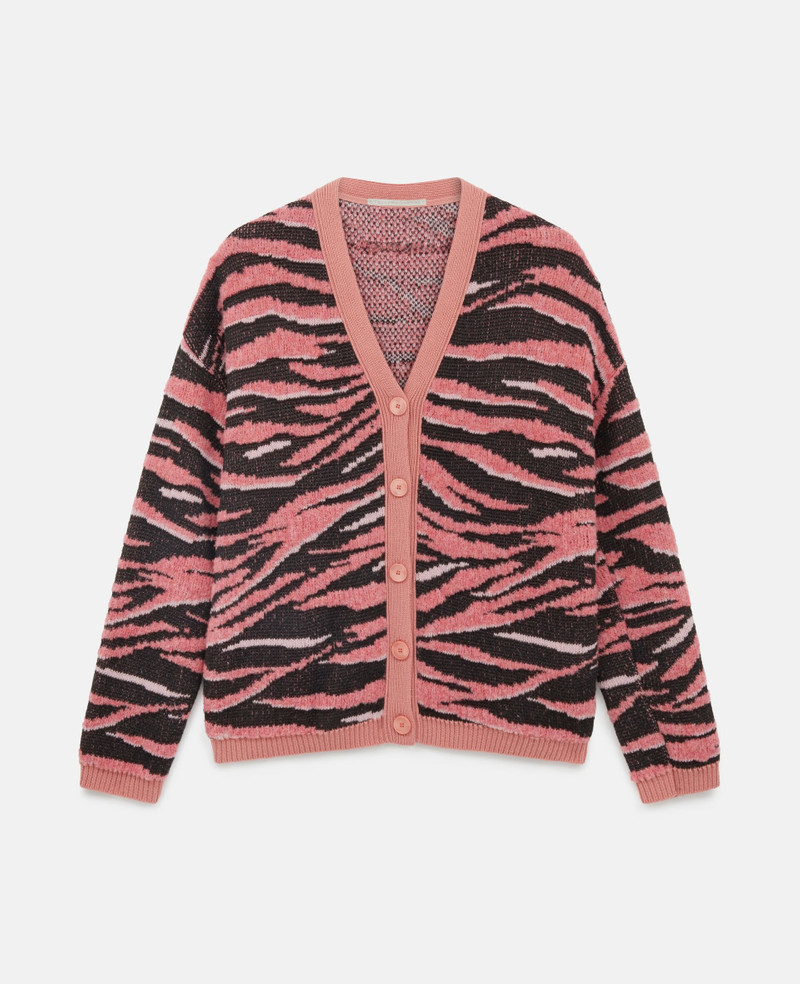 Animal Pattern Cardigan 1