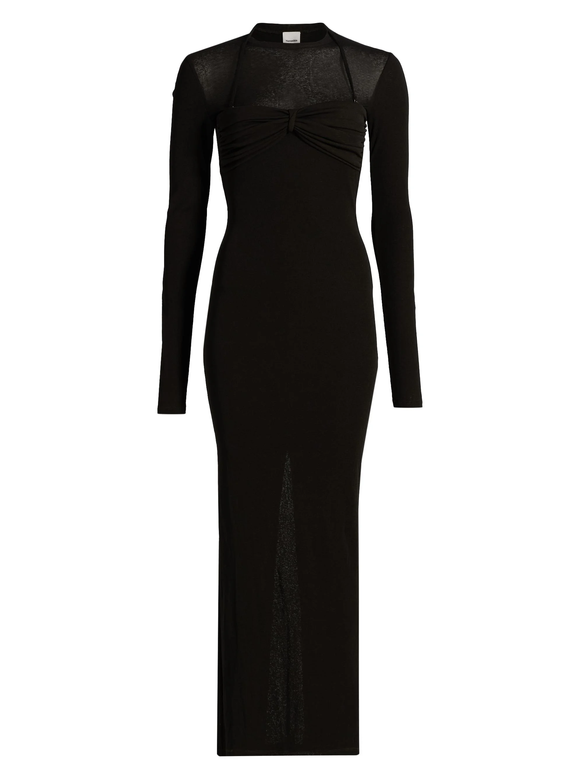 Women's Artemiz Bodycon Midi-Dress - Anthracite - 1
