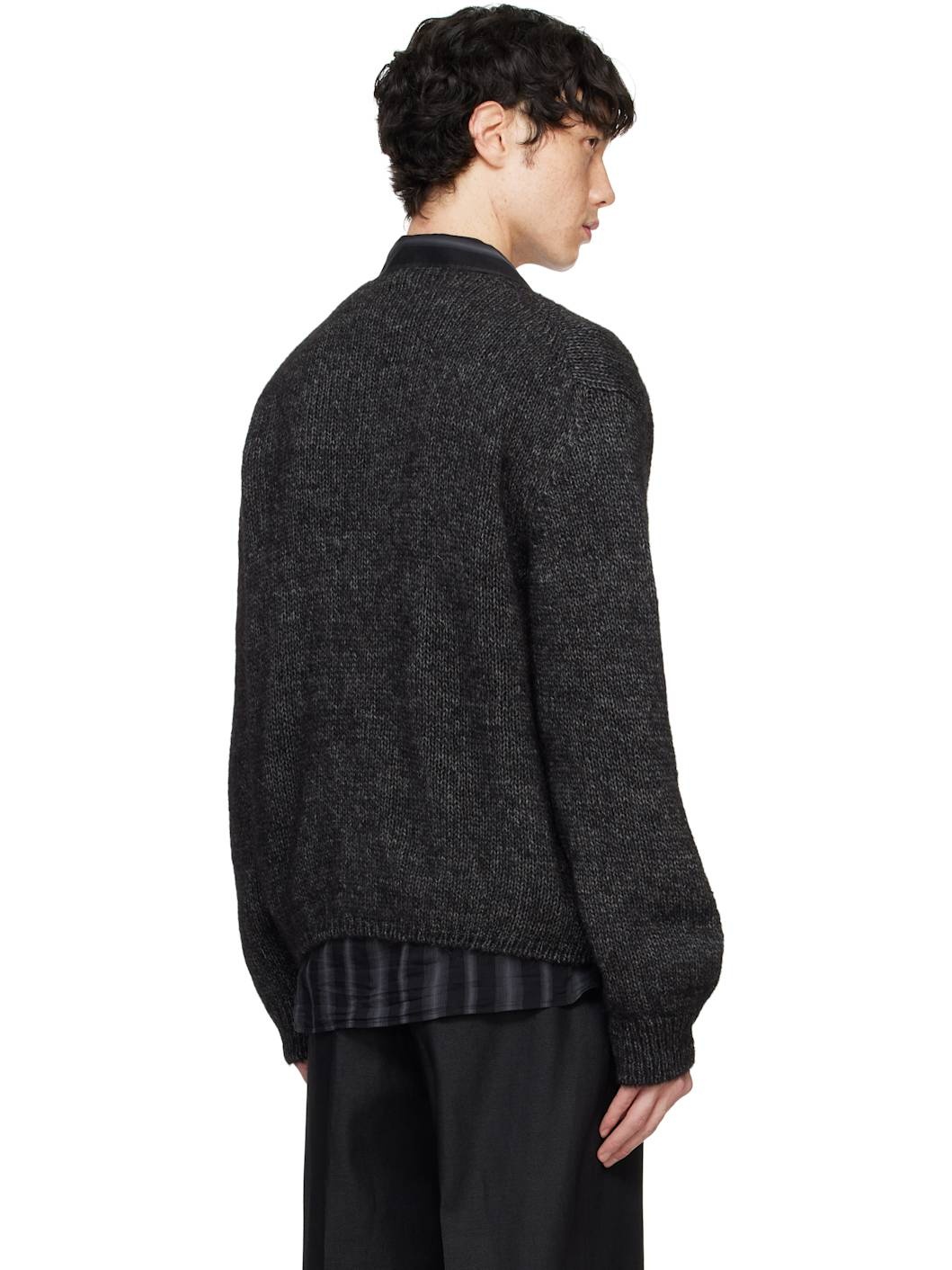 Black Academy Cardigan - 3