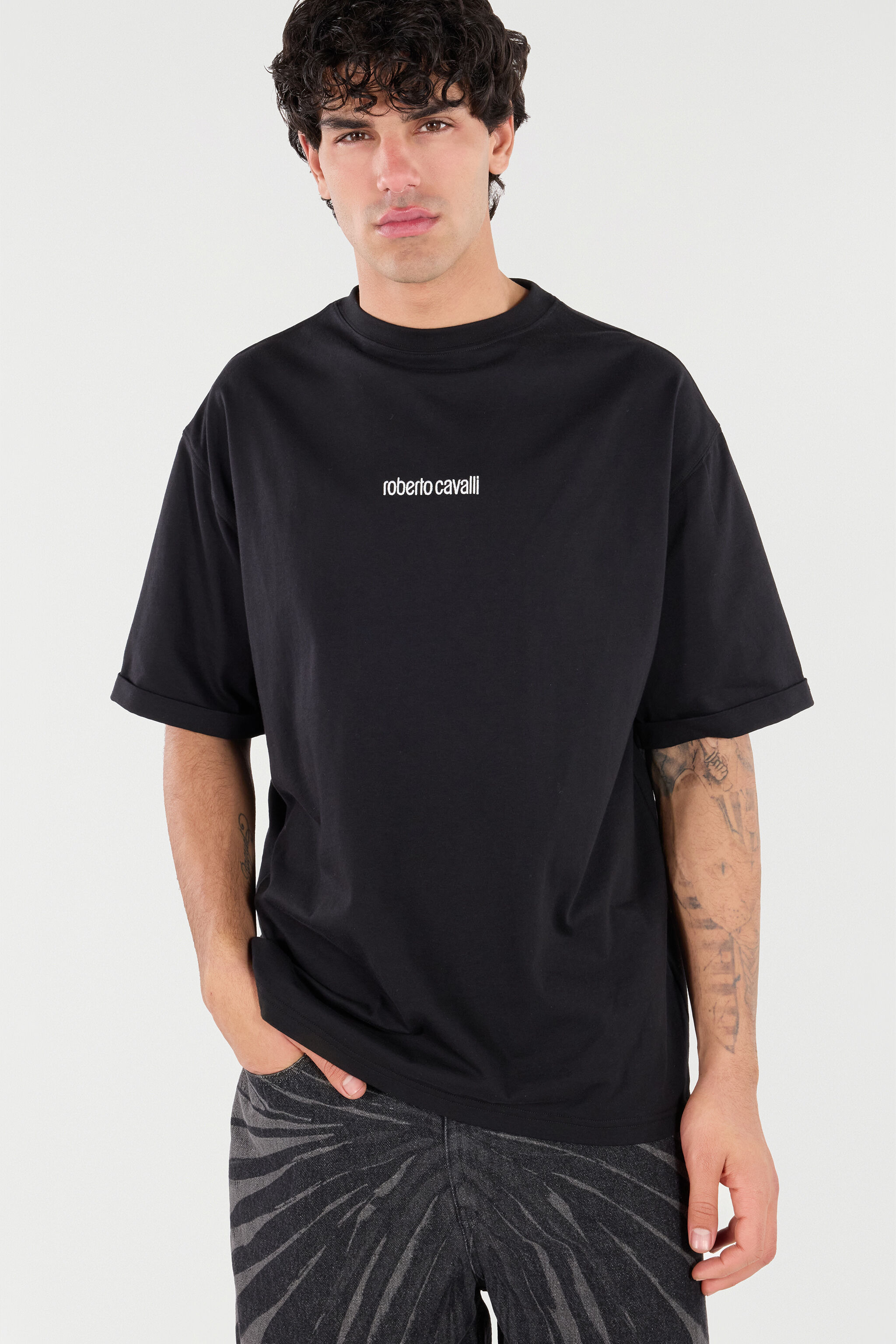 Cotton T-Shirt With Tigers And Logo - 6