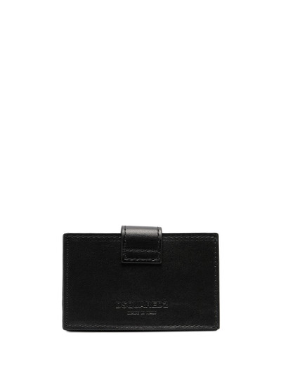 DSQUARED2 logo-print cardholder outlook