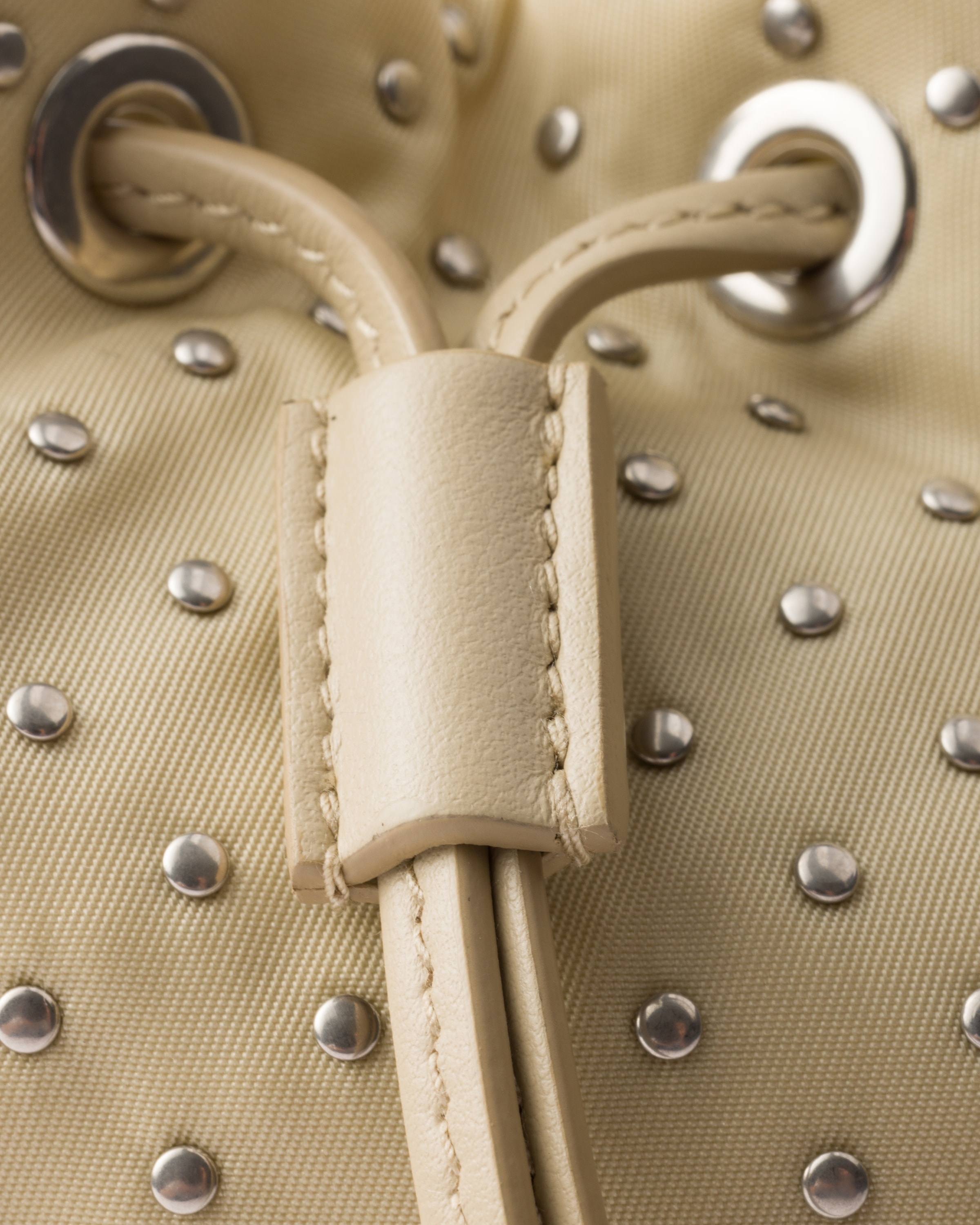 Re-Nylon mini-bag with studs - 6