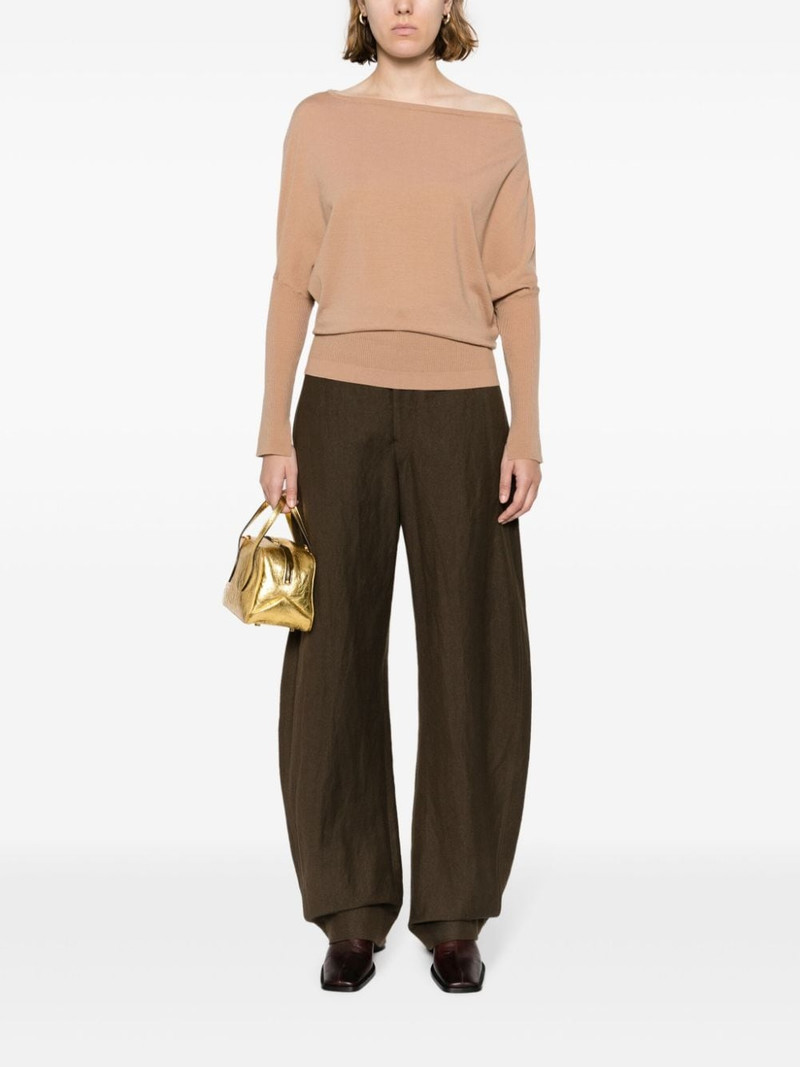 SIMKHAI off-shoulder wool-blend jumper outlook
