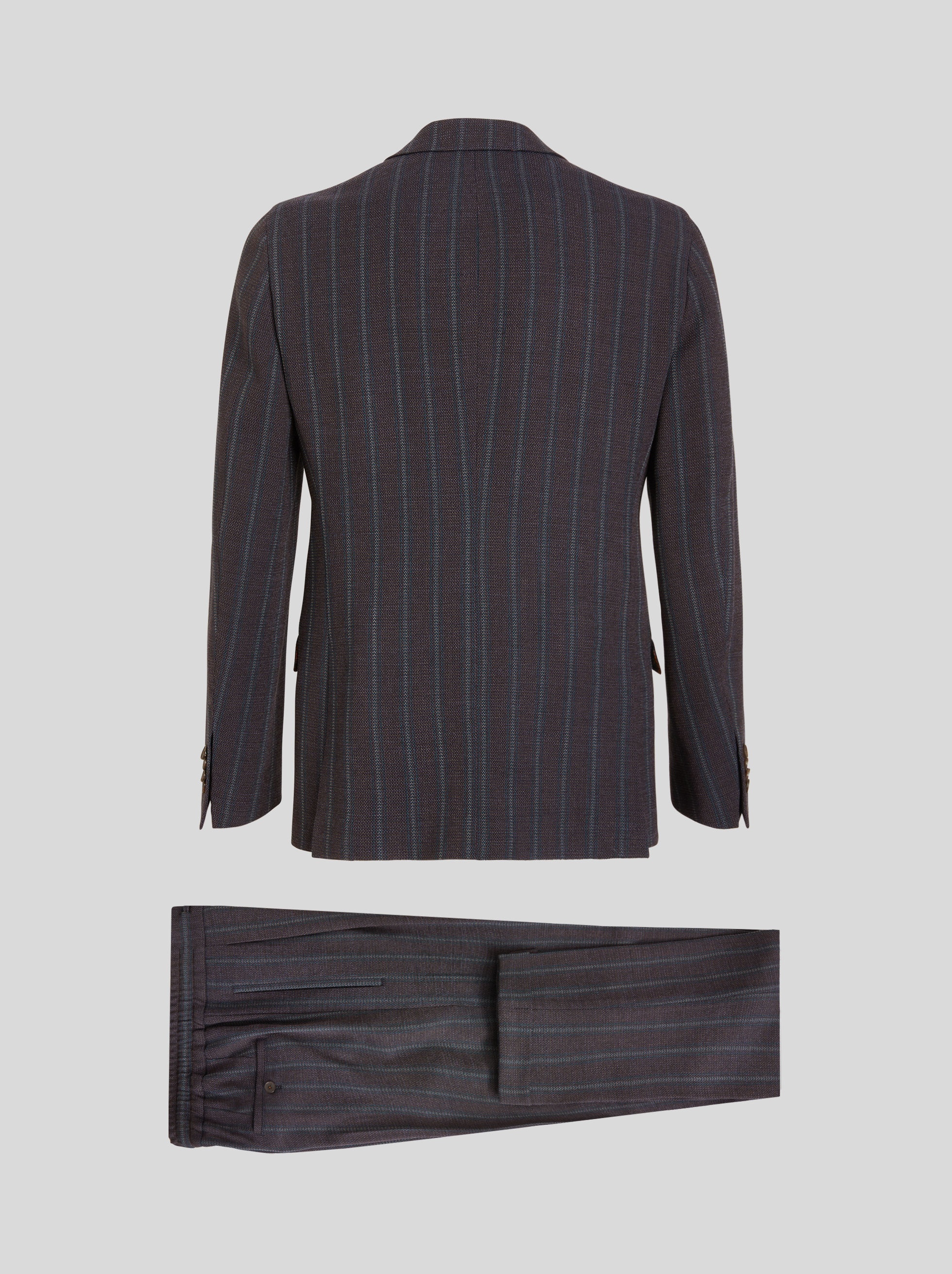 PINSTRIPED DECONSTRUCTED SUIT - 5