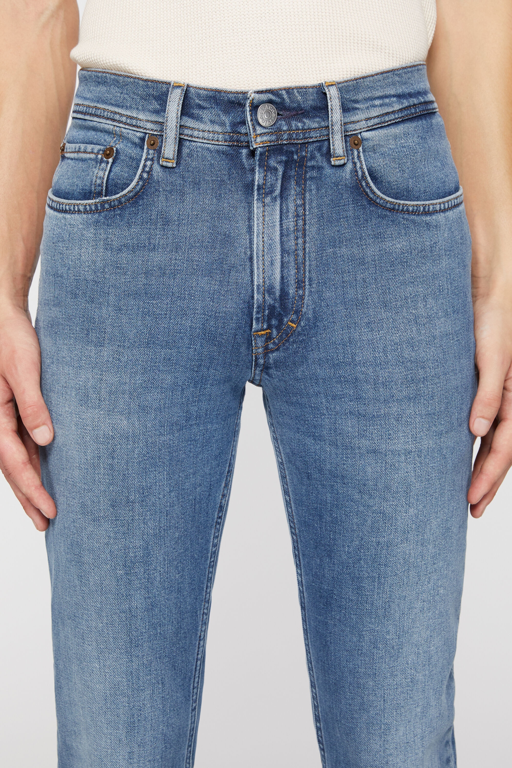 Skinny fit jeans - North - Mid Blue - 5