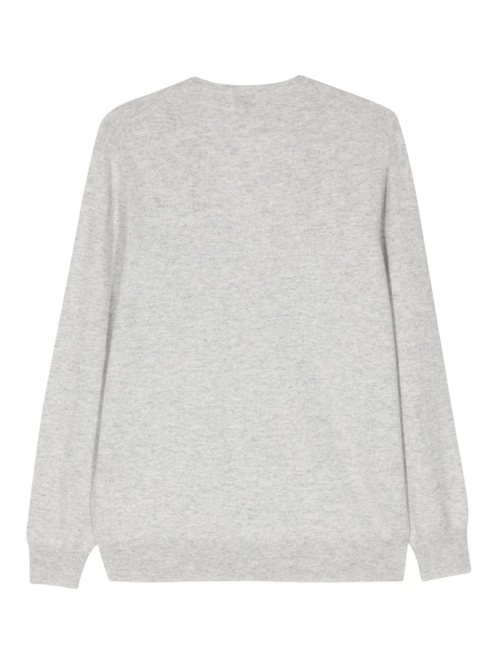 V-neck cashmere jumper - 2