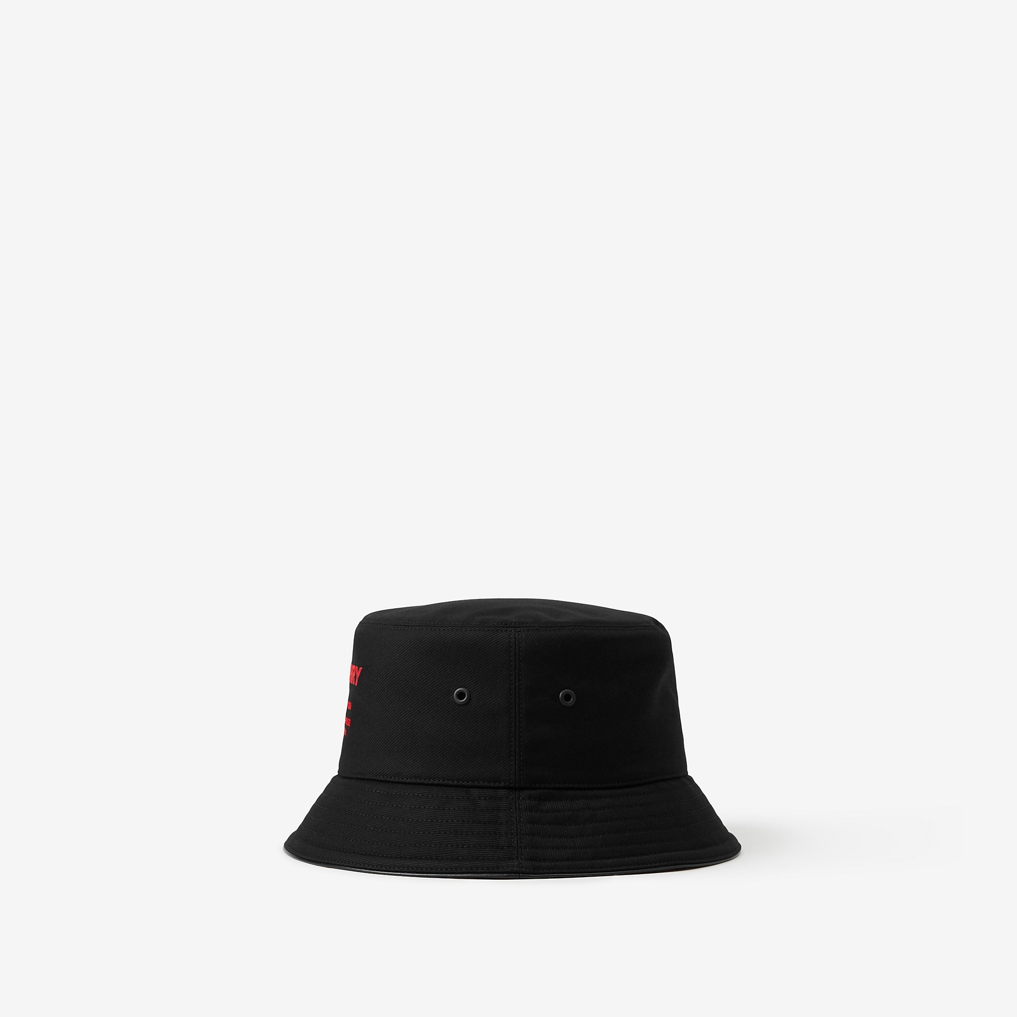 Horseferry Motif Cotton Bucket Hat - 2