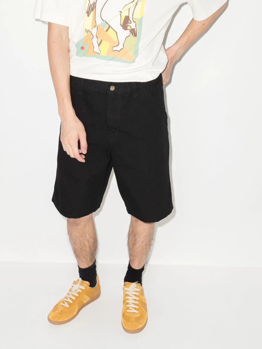 canvas bermuda shorts - 2