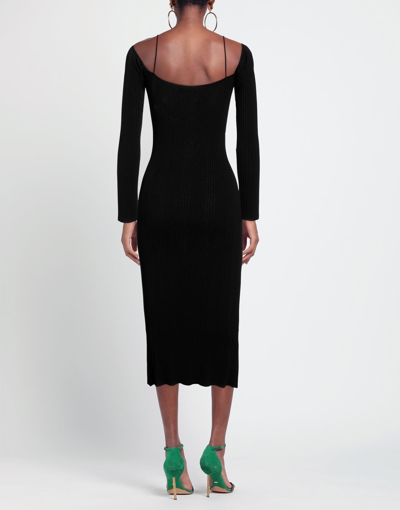 Black Women's Midi Dress - 3