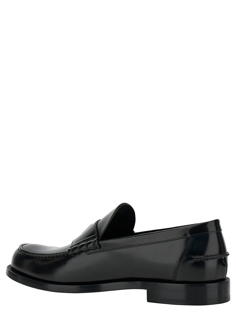 Givenchy Men Black Loafers With 4G Detail In Leather Man - 3