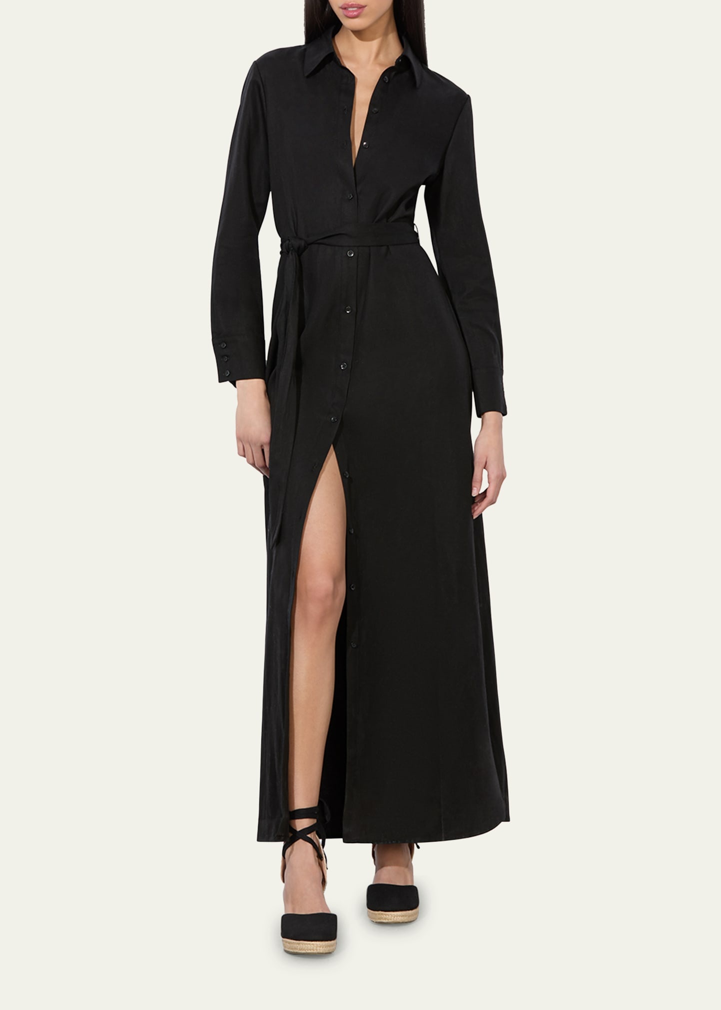 Chassidy Maxi Shirtdress - 2