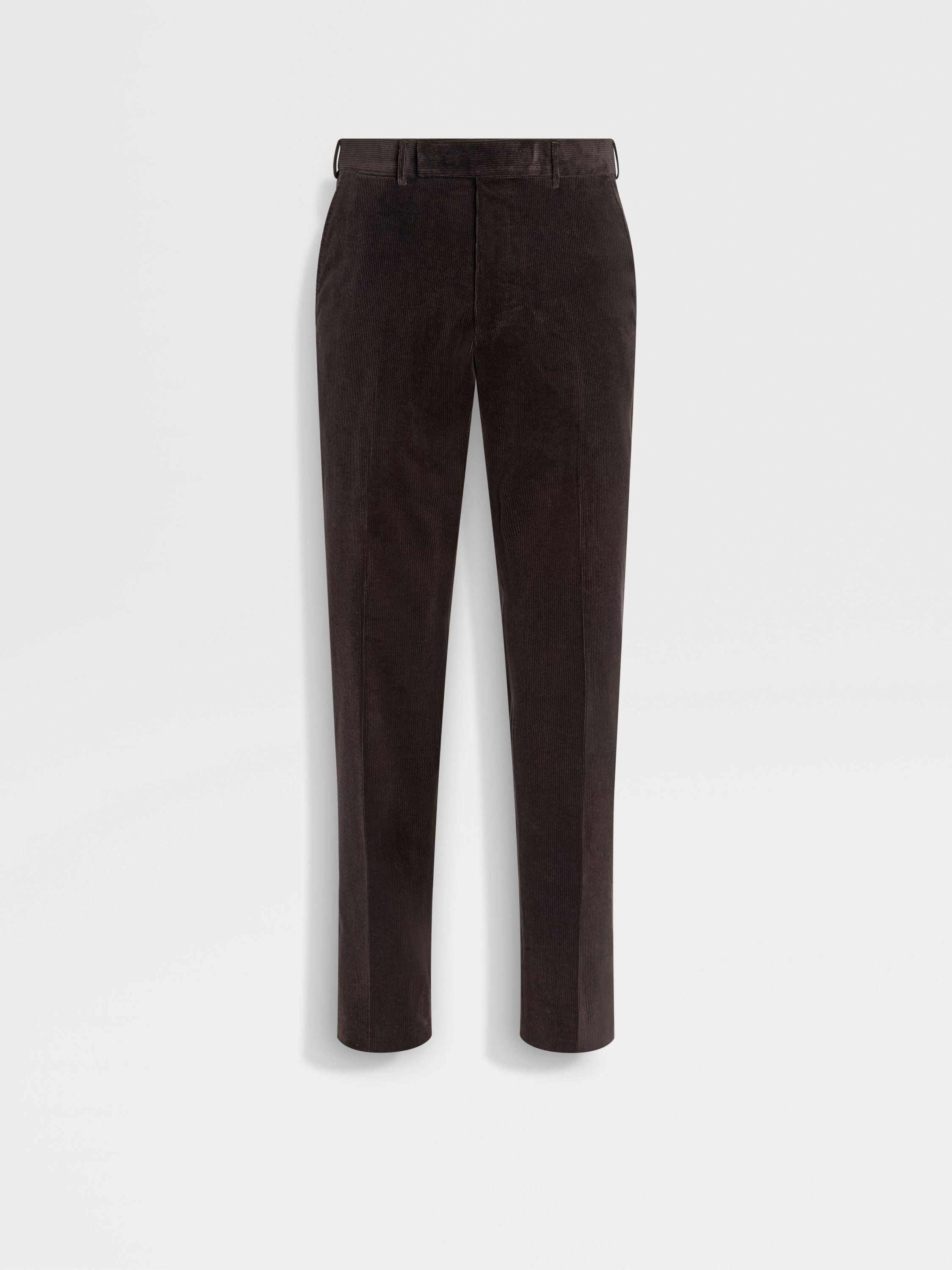 DARK BROWN CASHCO PANTS - 2