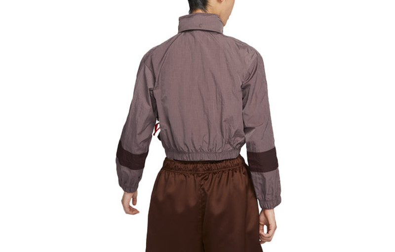 Nike (WMNS) Nike AS NSW City Utility Woven Jacket 'Burgundy' DV8035-291 outlook