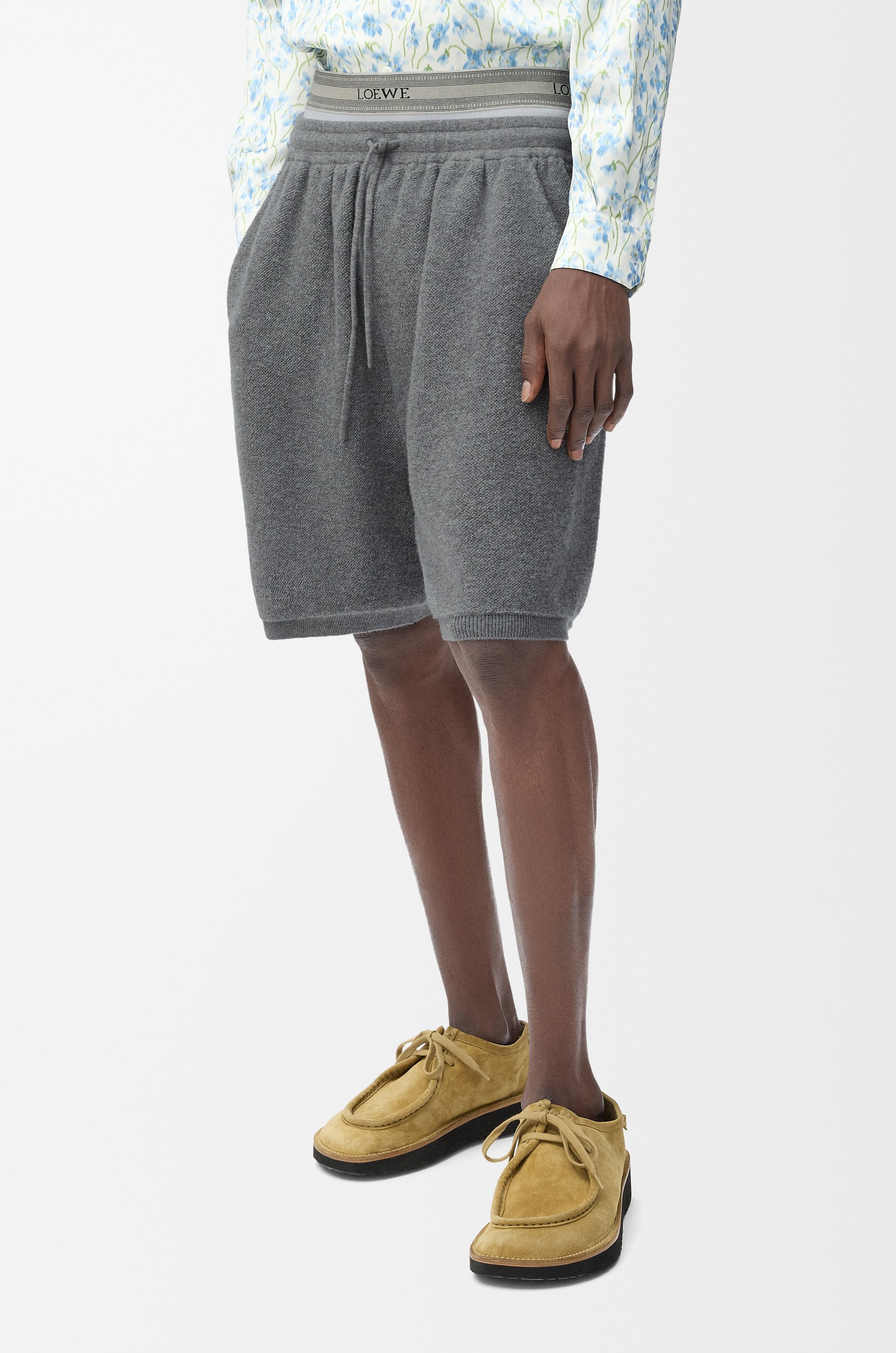 Shorts in wool blend - 3