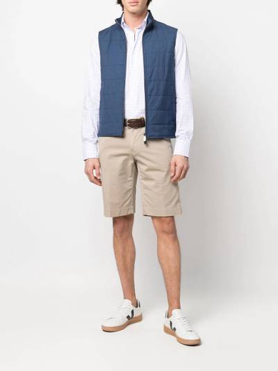 Canali zipped-up gilet outlook