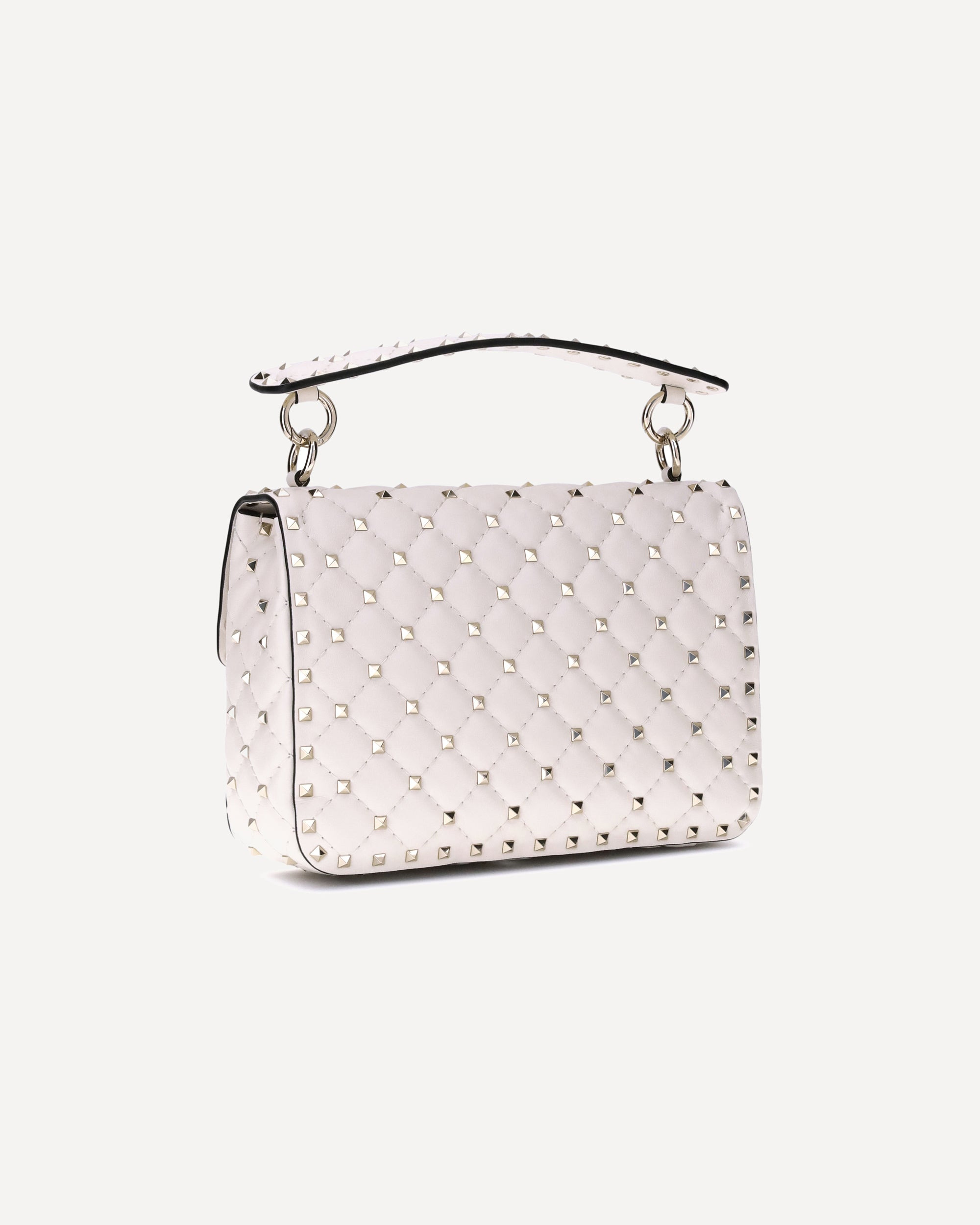 Medium Rockstud Spike Shoulder Bag - 3