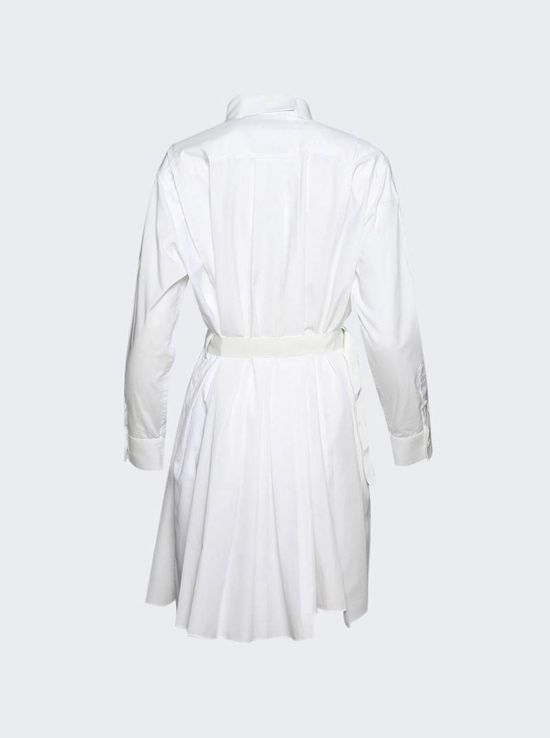 sacai Poplin Dress Off White outlook